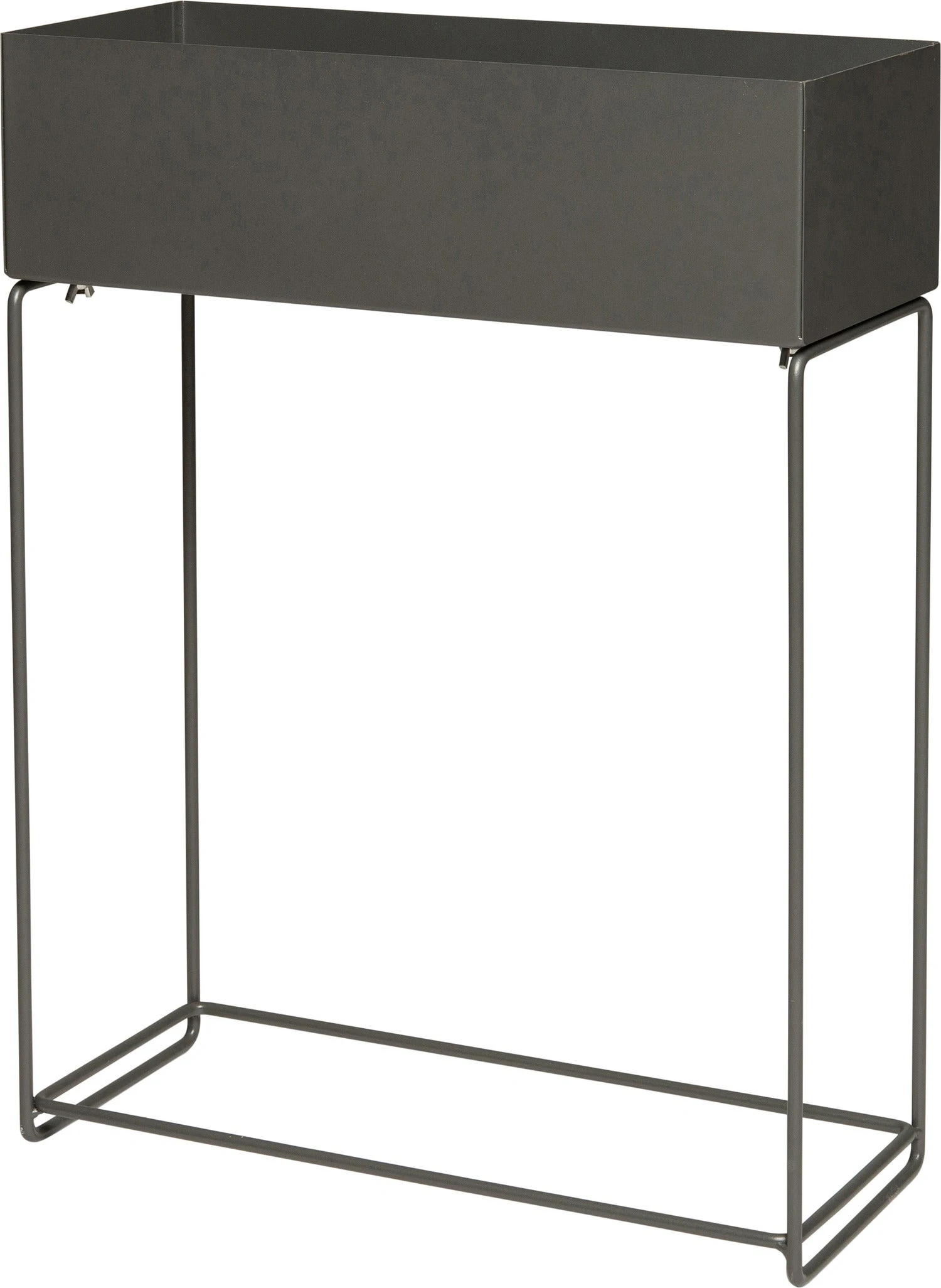 Intratuin Plantenbak Zoey Op Voet Grijs 55 X 20 X 70 Cm 1 Intratuin Plantenbak Zoey Op Voet Grijs 55 X 20 X 70 Cm