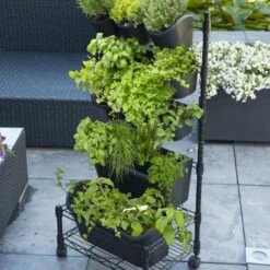Nature Rek Met Plantenbakken Verticaal 97 X 44 X 35,5 Cm -Mooi Moestuin 8711338202876 2