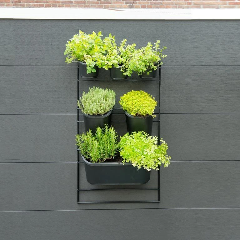 Nature Rek Met Plantenbakken Verticaal 84 X 48 Cm 2 Nature Rek Met Plantenbakken Verticaal 84 X 48 Cm - Afbeelding 2