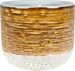 TS Muur Bloempot Issa Geel D 18 H 16 Cm