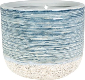 TS Muur Bloempot Issa Blauw D 18 H 16 Cm 1 TS Muur Bloempot Issa Blauw D 18 H 16 Cm