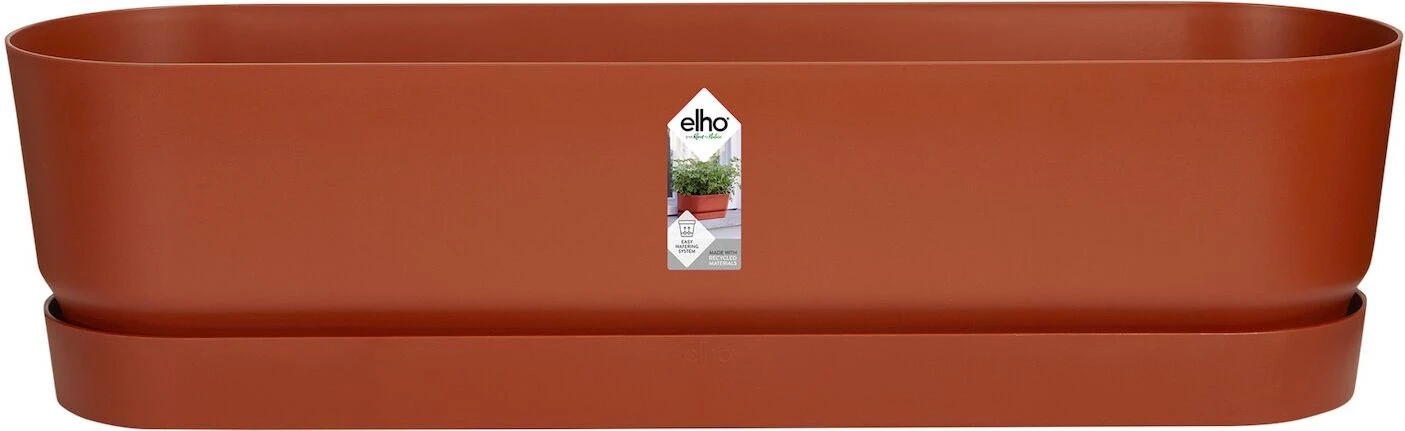 Elho Plantenbak Greenville Bruin 69 X 20 X 18 Cm 1 Elho Plantenbak Greenville Bruin 69 X 20 X 18 Cm