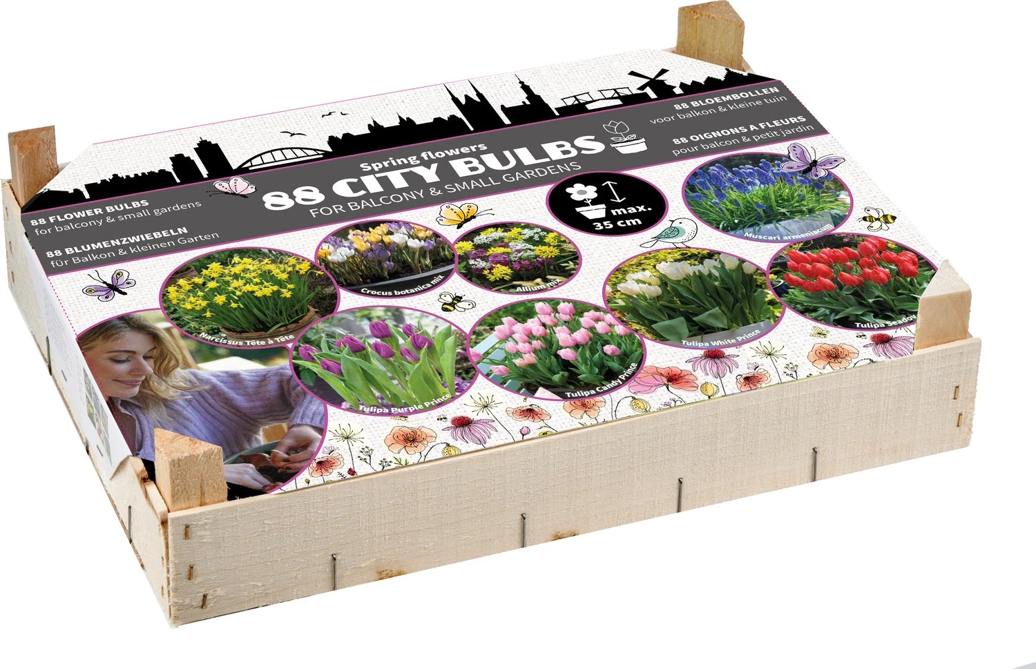 Florex Big Box Bloembollen Stads-bollen 88 Stuks 1 Florex Big Box Bloembollen Stads-bollen 88 Stuks