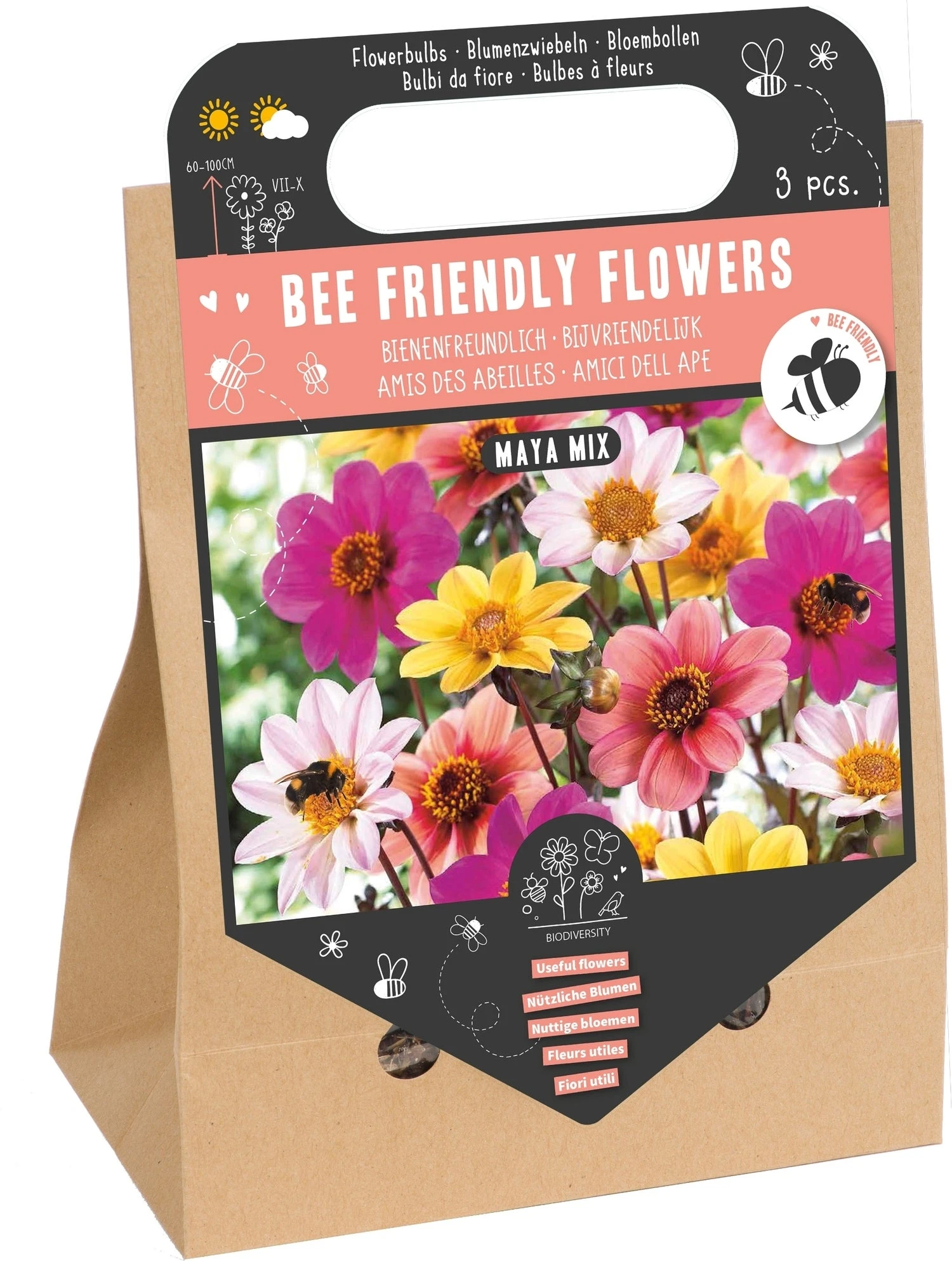 Florex Bloembollen Bijvriendelijk Maya Mix 3 Stuks 1 Florex Bloembollen Bijvriendelijk Maya Mix 3 Stuks