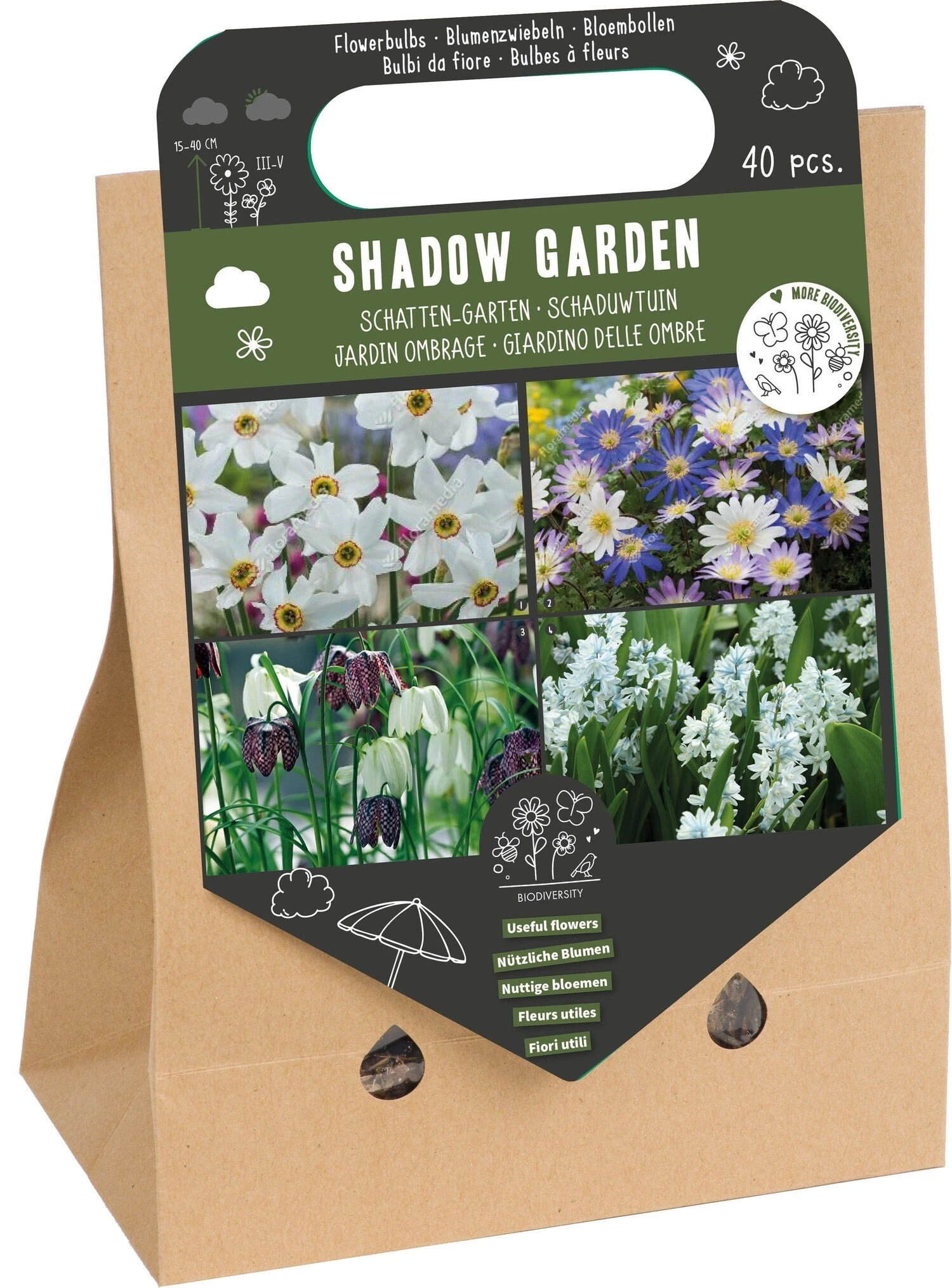 Florex Pick Up Tas Bloembollen Schaduwtuin 40 Stuks 1 Florex Pick Up Tas Bloembollen Schaduwtuin 40 Stuks