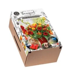 Florex Bloembollen Bouquet In Doos Red Romantic 24 X 10 X 15 Cm