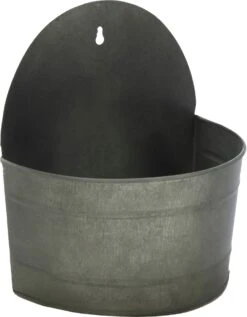 Mega Collections Muur Bloempot Buto Groen 25 X 15 X 28 Cm