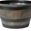 Mega Collections Plantenbak Barrel Bruin D 33 H 20,5 Cm