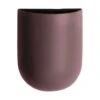 PT Living Muur Bloempot Oval Paars 19 X 14,8 X 7 Cm