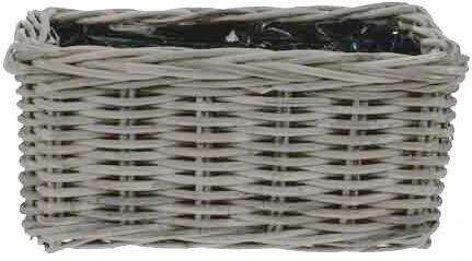 Van Der Leeden Plantenbak Grijs 30 X 15 X 15 Cm 1 Van Der Leeden Plantenbak Grijs 30 X 15 X 15 Cm