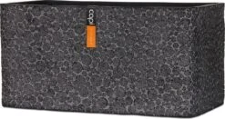 Capi Nature Bloembak Wood 23 X 12 X 11 Cm Zwart