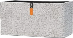 Capi Nature Bloembak Wood 26 X 14 X 13 Cm Ivoor