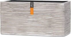 Capi Nature Bloembak Rib 32 X 17 X 15 Cm Ivoor
