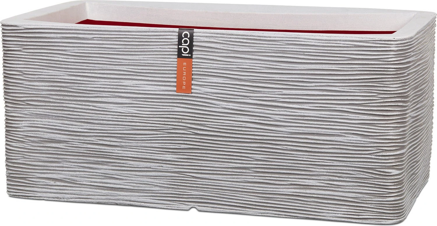 Capi Europe Plantenbak Nature-Rib Crème 73 X 39 X 32 Cm 1 Capi Europe Plantenbak Nature-Rib Crème 73 X 39 X 32 Cm