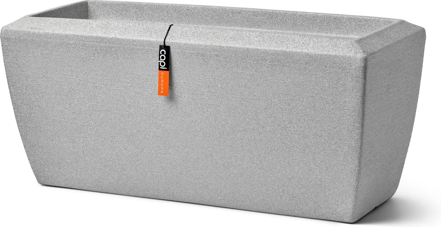 Capi Europe plantenbak Granite grijs 90 x 35 x 40 cm 1 Capi Europe plantenbak Granite grijs 90 x 35 x 40 cm