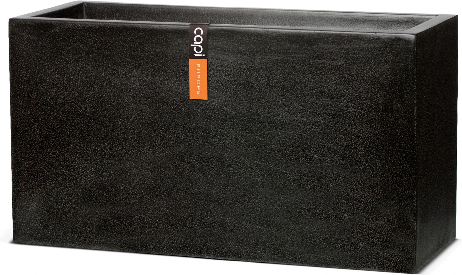 Capi Europe Plantenbak Lux Terrazzo Zwart 80 X 32 X 44 Cm 1 Capi Europe Plantenbak Lux Terrazzo Zwart 80 X 32 X 44 Cm