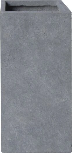 Intratuin Bak Kubus Hoog 40 X 40 X 80 Cm Lichtgrijs