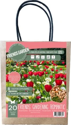 Urban Friends Gardening Bloembollen Rood Wit 20 Stuks