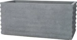 Intratuin Bloempot Horizon Grijs 60 X 27,5 X 27,5 Cm