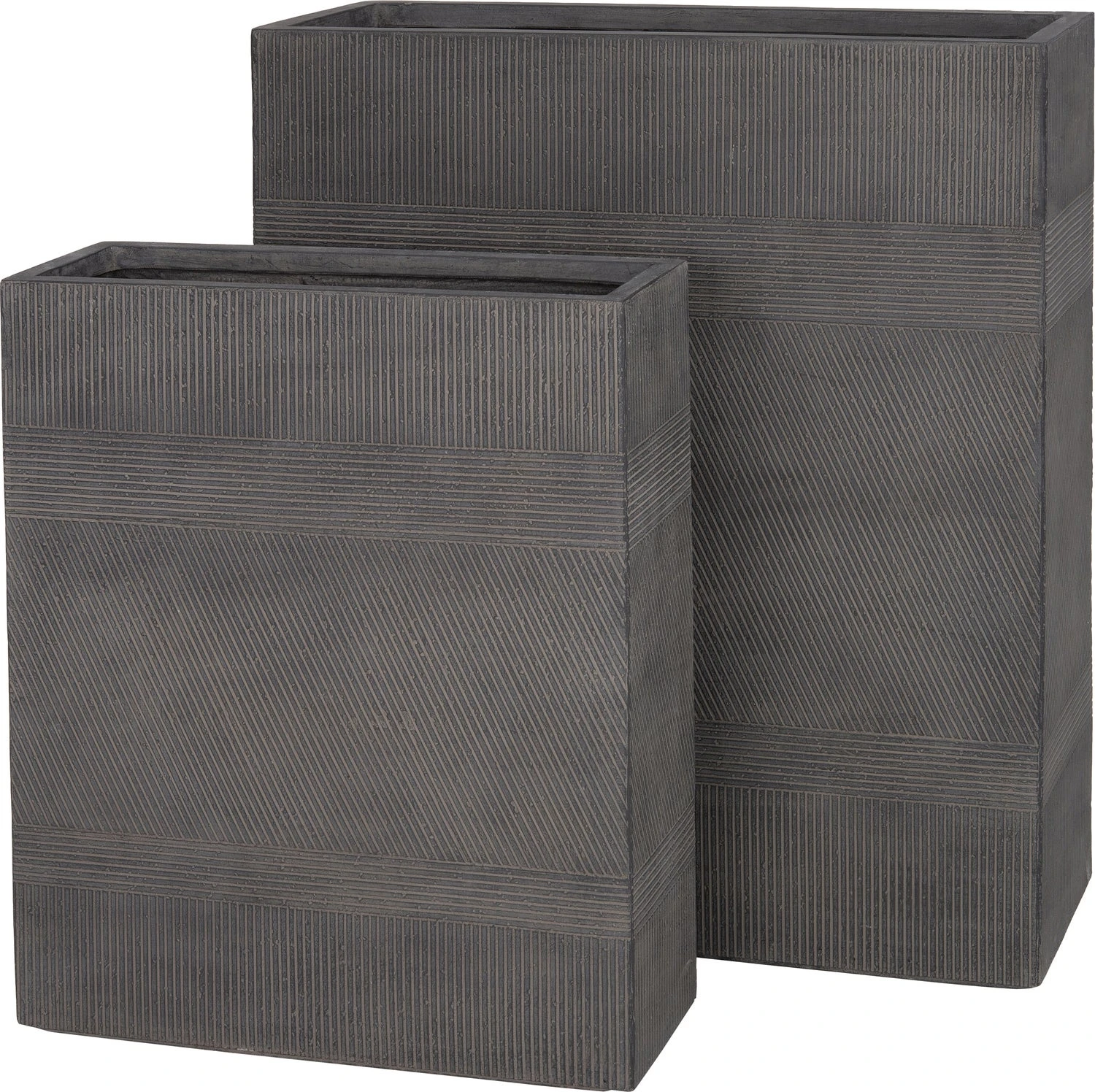 Intratuin Plantenbak Jakob Grijs 60 X 21 X 72 Cm 2 Intratuin Plantenbak Jakob Grijs 60 X 21 X 72 Cm - Afbeelding 2