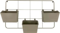 Intratuin Muur Bloempot Grijs 70 X 13 X 41 Cm