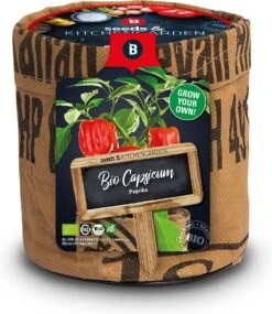Baza Keukentuintje Biologische Paprika (Capsicum Annuum 'Piquillo')