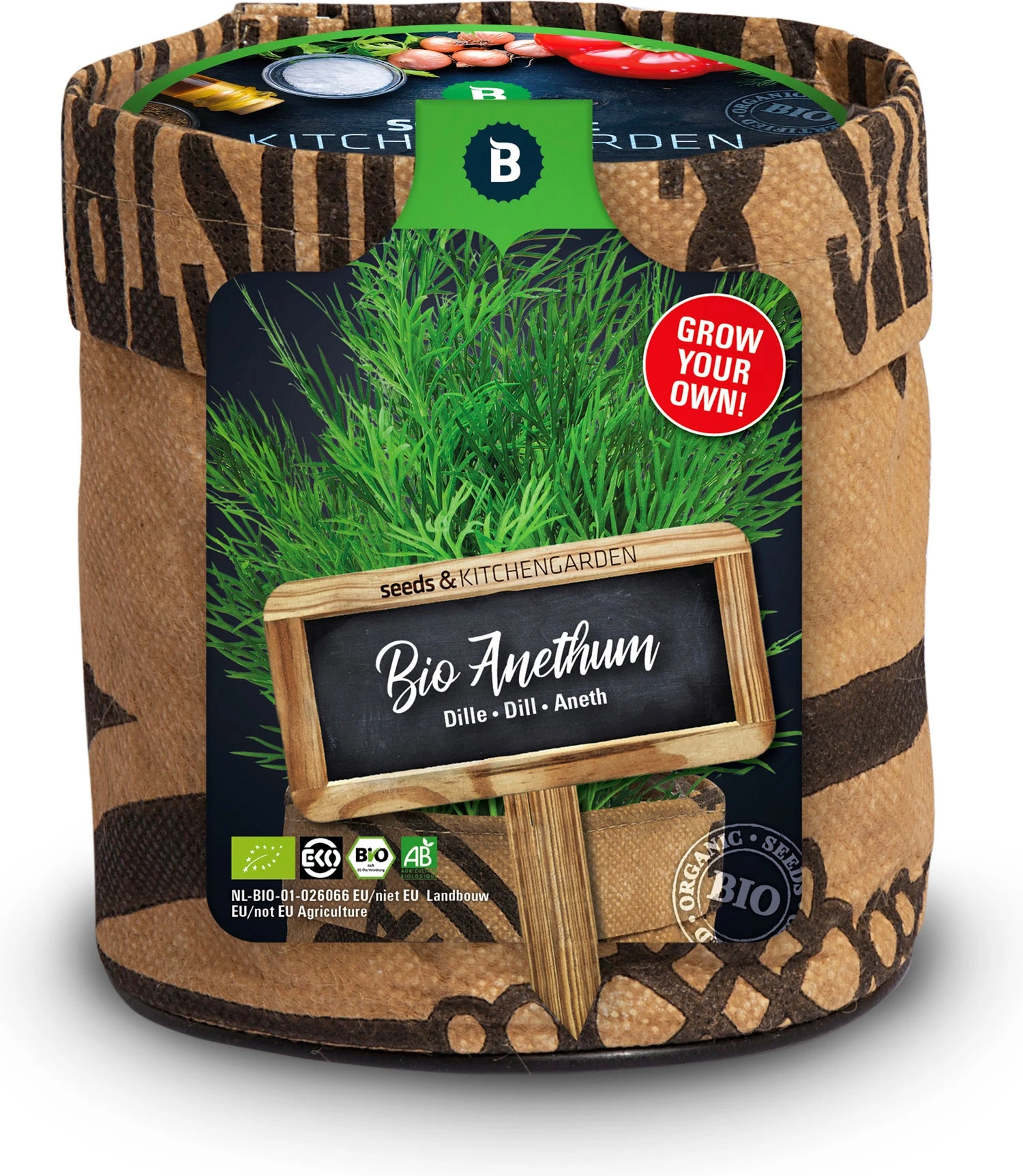 Baza Keukentuintje Biologische Dille (Anethum Graveolens) 1 Baza Keukentuintje Biologische Dille (Anethum Graveolens)